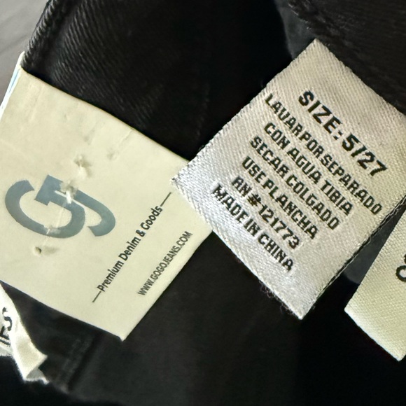 GOGO Jeans|Black Wide Leg Jeans with Pearl White Embroidered bows,Balletcore••• - Picture 12 of 16